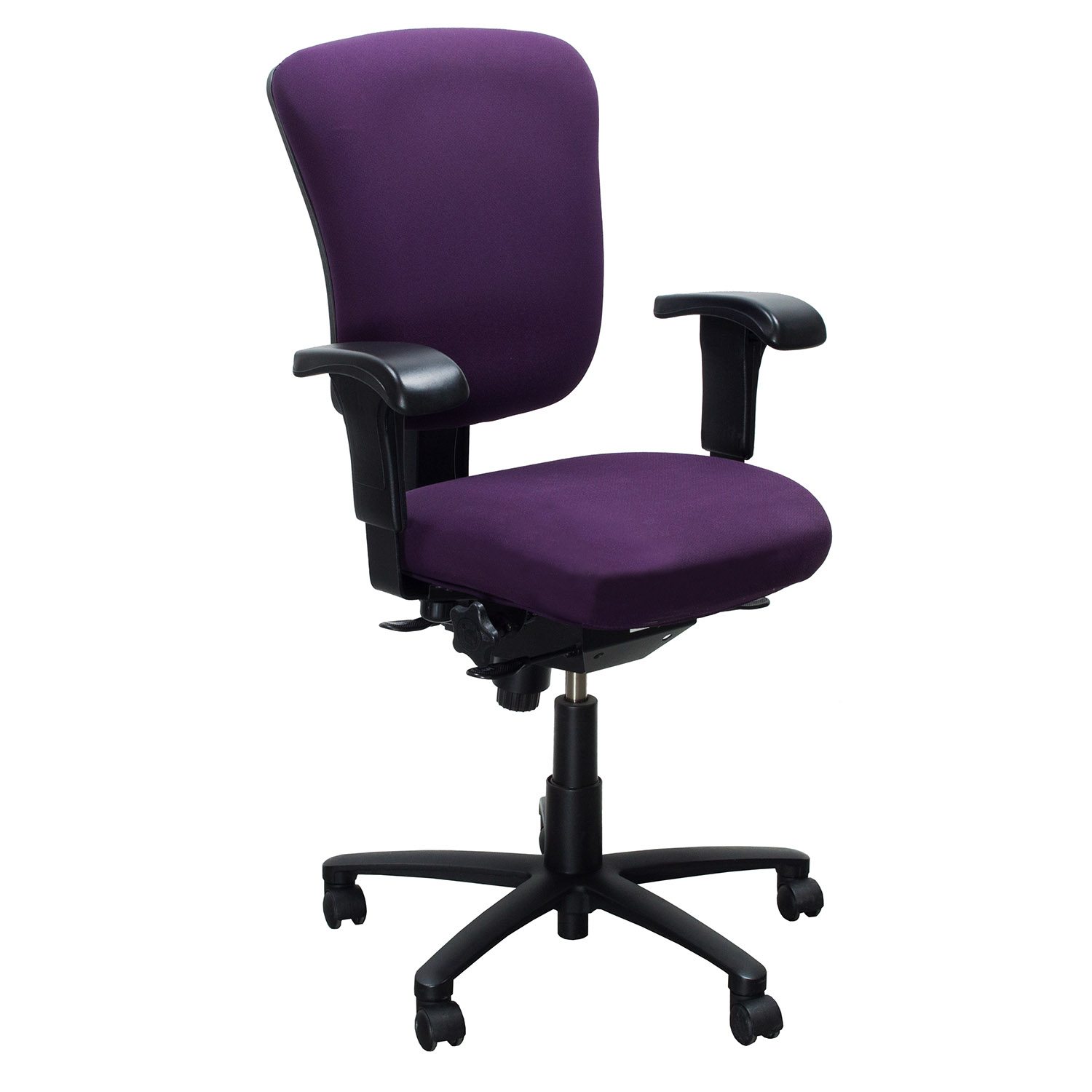 Ergonomic Comfort Design Vive Lite 1300JS Used Task Chair, Purple