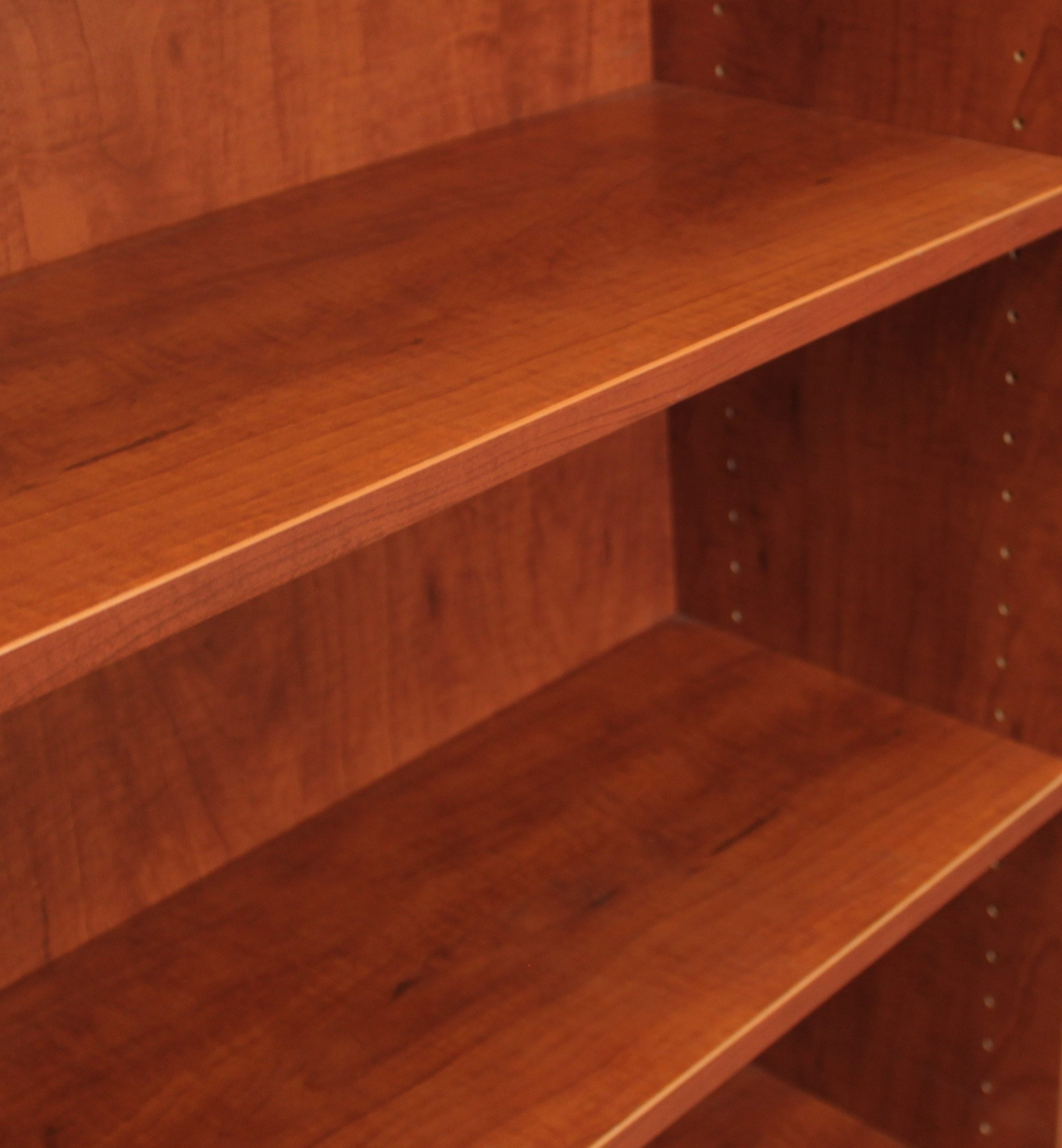 Cherry laminate Used 5 Shelf Bookcase National Office Interiors and