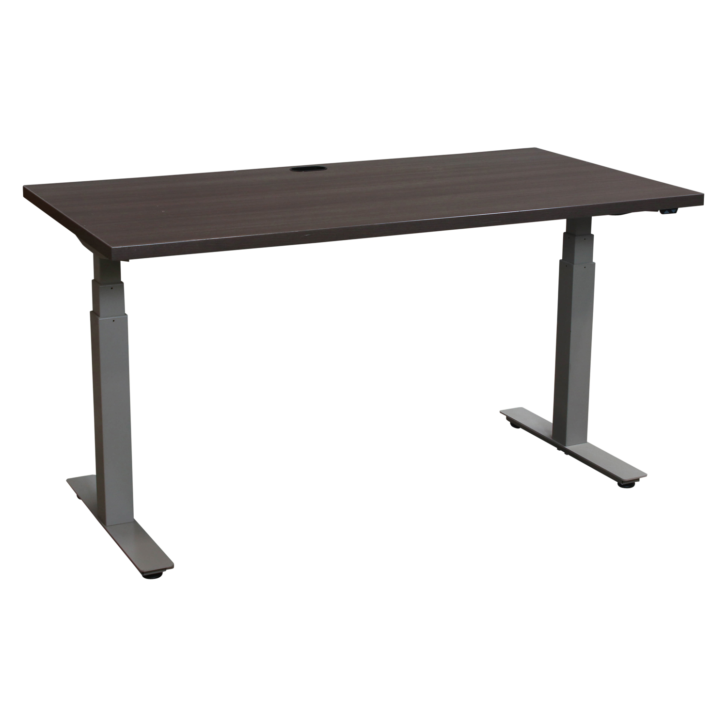 Allsteel Used 30x58 In Adjustable Height Table Desk, Gray National