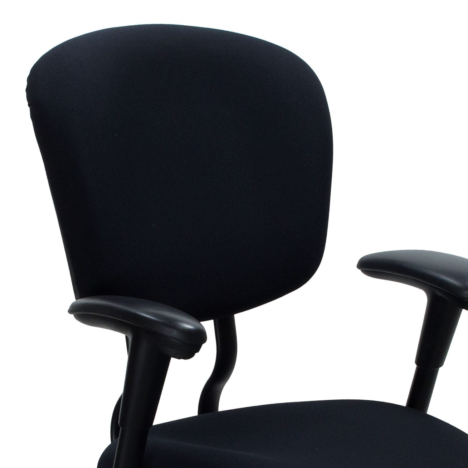 Haworth Improv HE Series Used High Back Task Chair, Black National