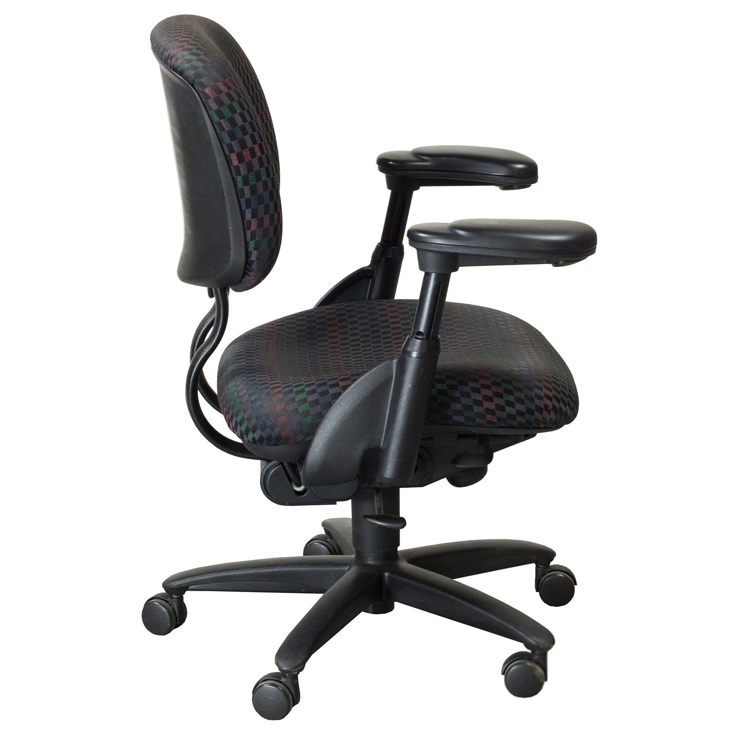 Haworth Improv HE Series Used Task Chair, Checkered - National Office ...