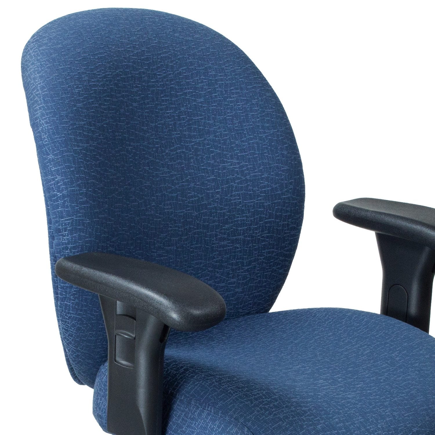 HON Unanimous 7600 Series Used Mid Back Task Chair, Blue National