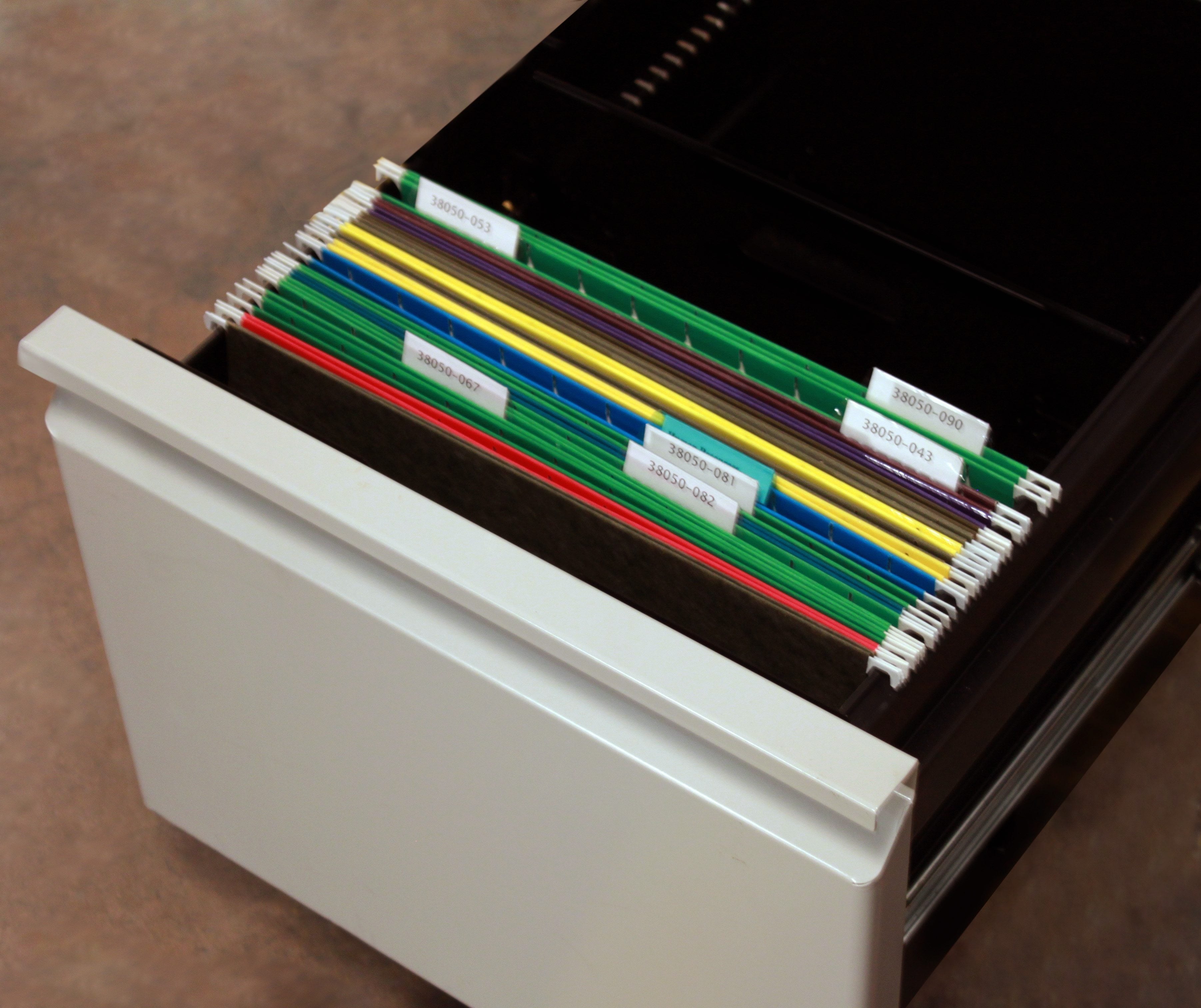 Haworth V Series Box Box File Used Putty Pedestal Vertical File ...