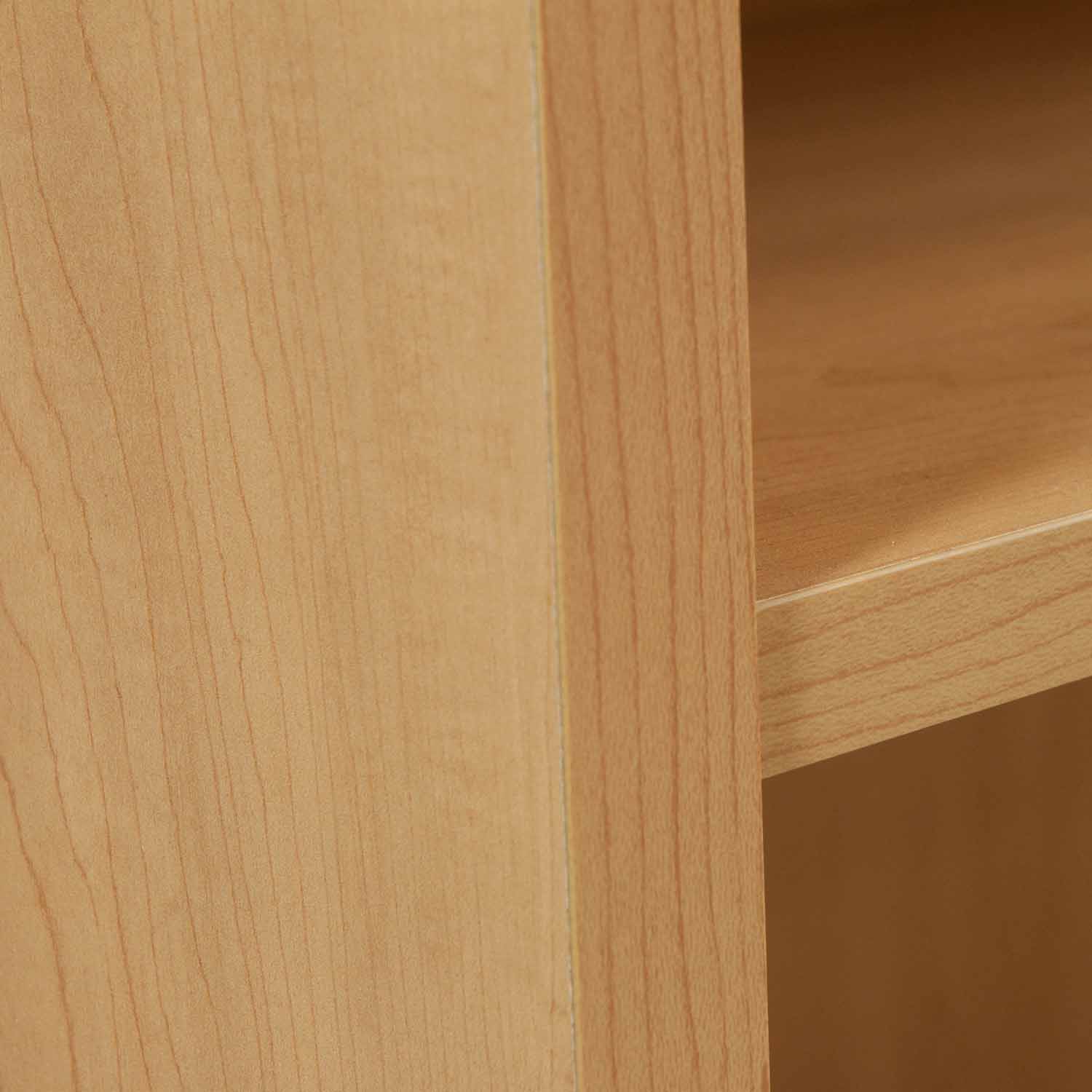 Laminate 65 Inch Bookcase, Light Cherry National Office Interiors and