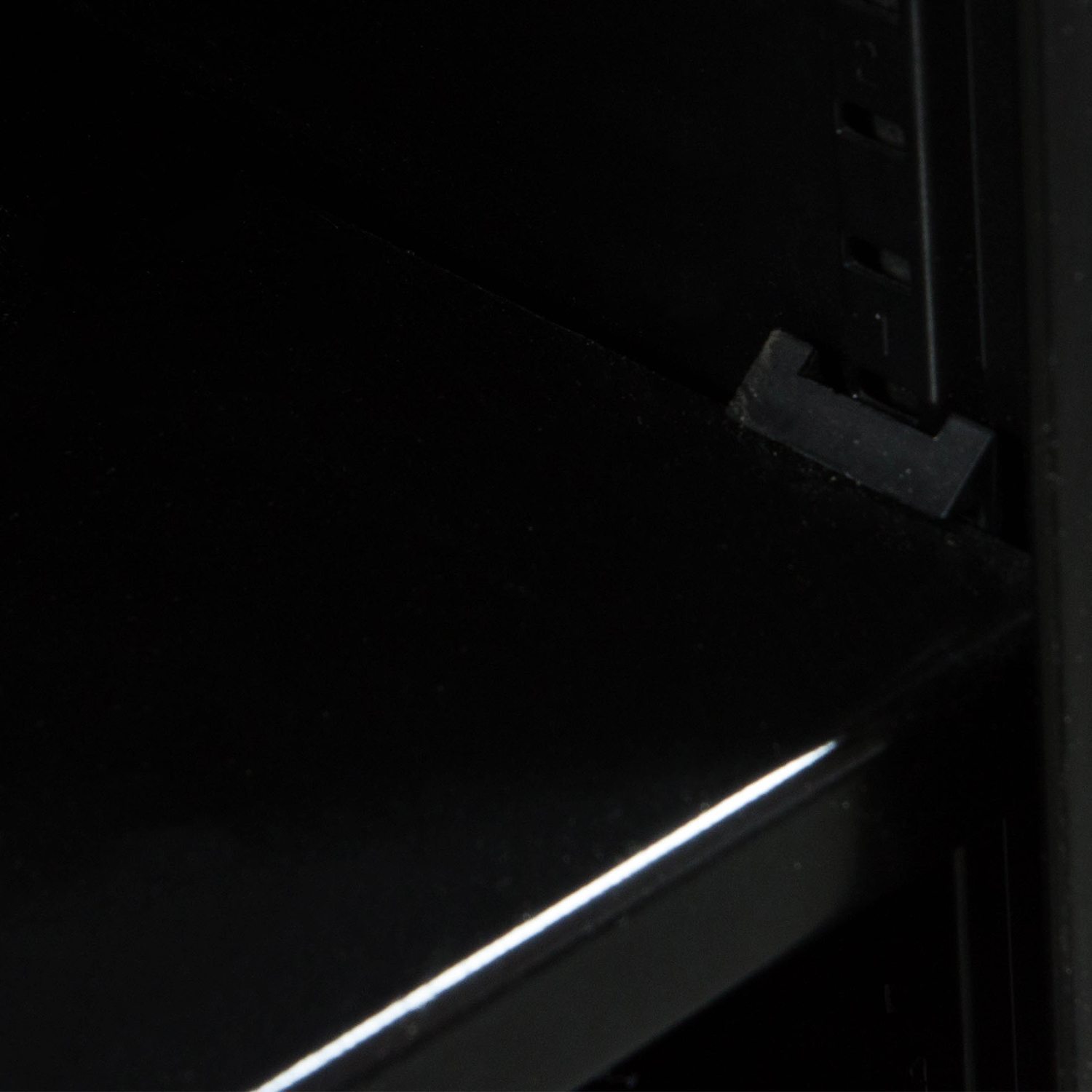 Hon Used 4 Shelf Bookcase, Black National Office Interiors and