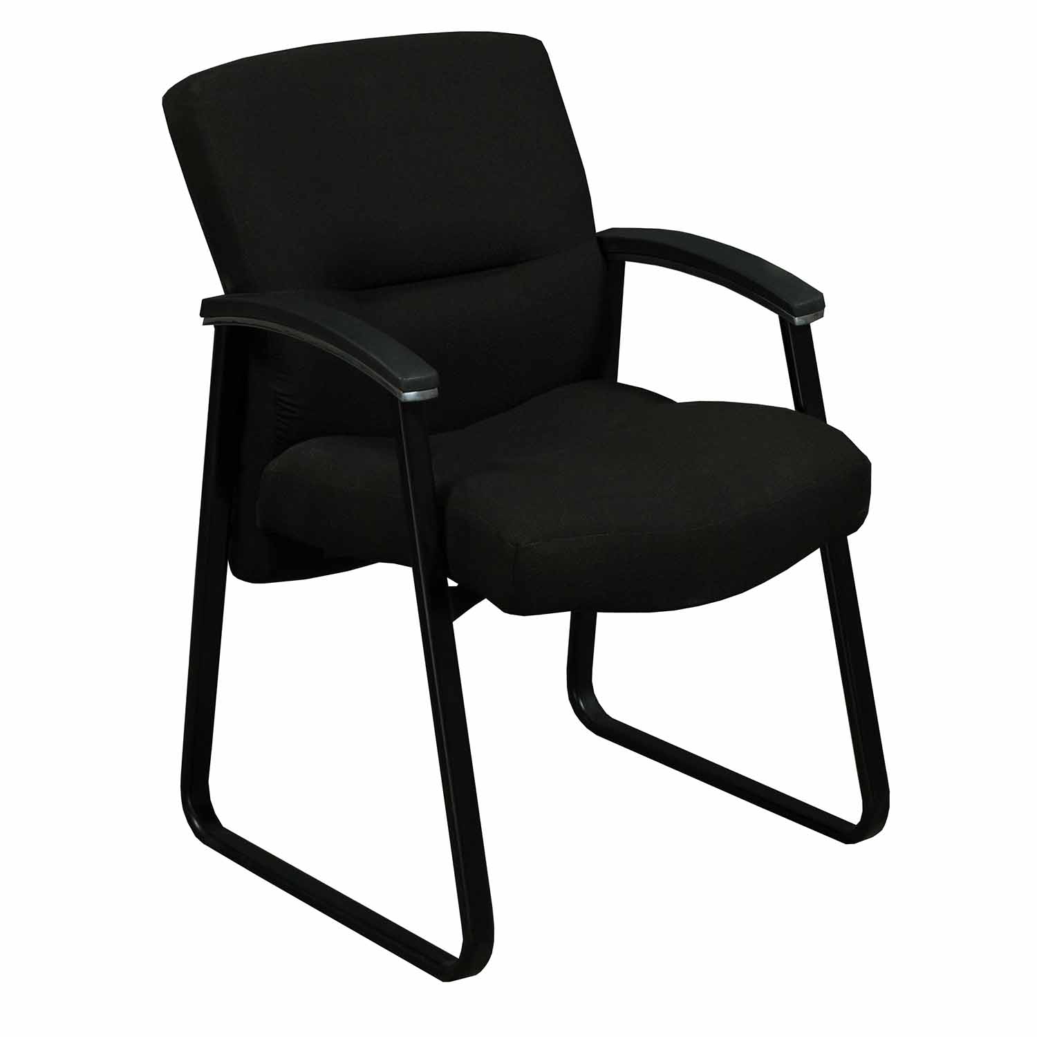 Hon Park Avenue Used Sled Based Side Chair, Black National Office