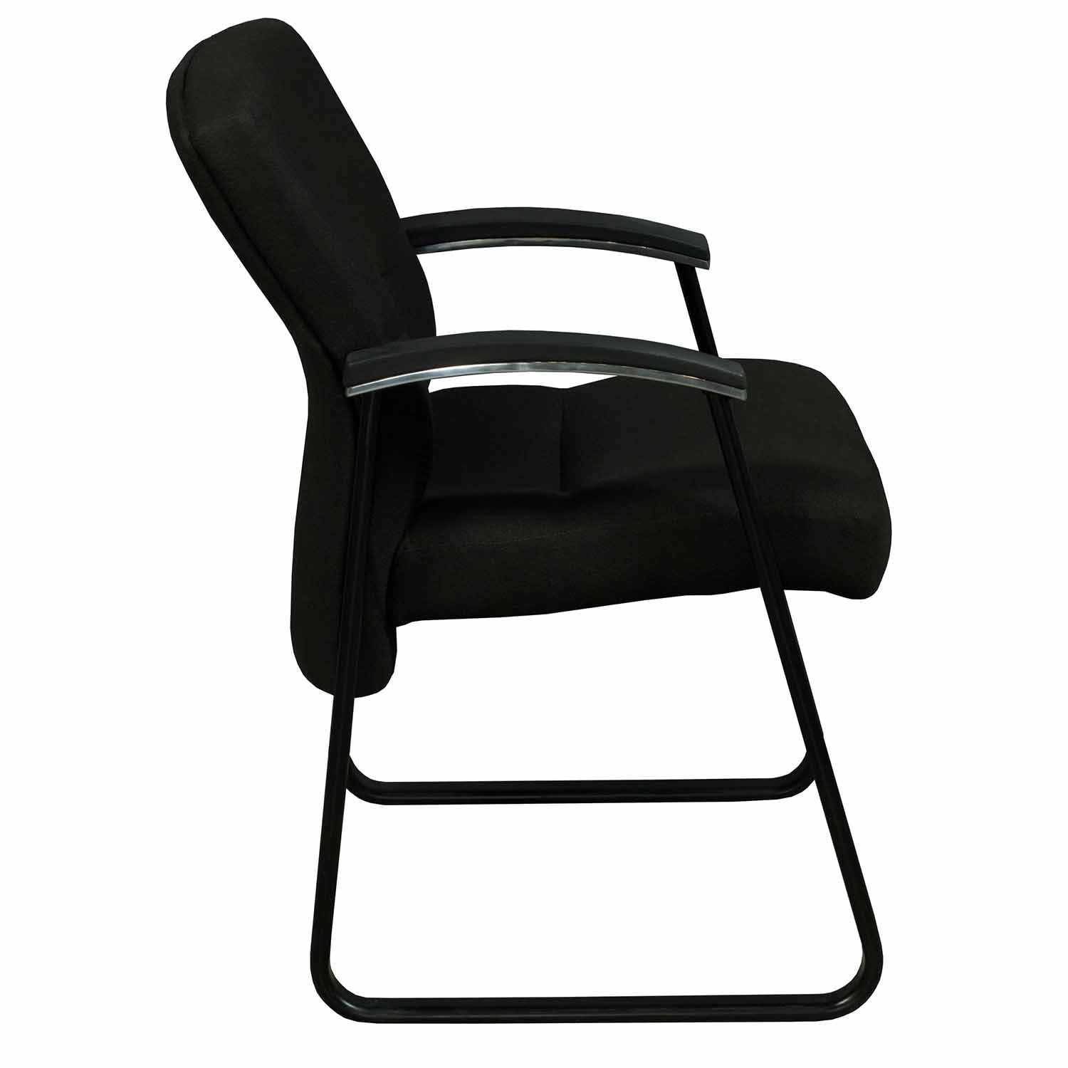 Hon Park Avenue Used Sled Based Side Chair, Black National Office