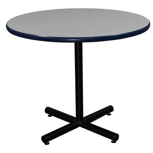 Versteel PEX1 Used Laminate Round Table, Gray – National Office ...