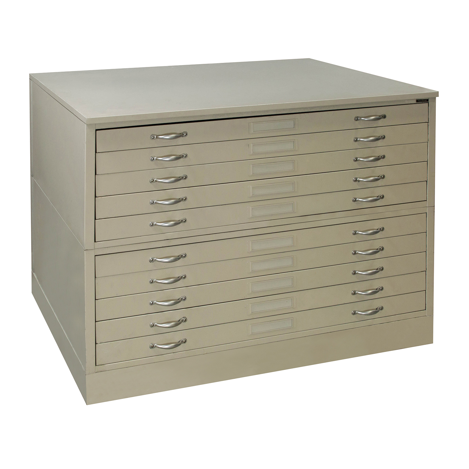 PlanHold Used 10 Drawer Flat Files, Putty National Office Interiors
