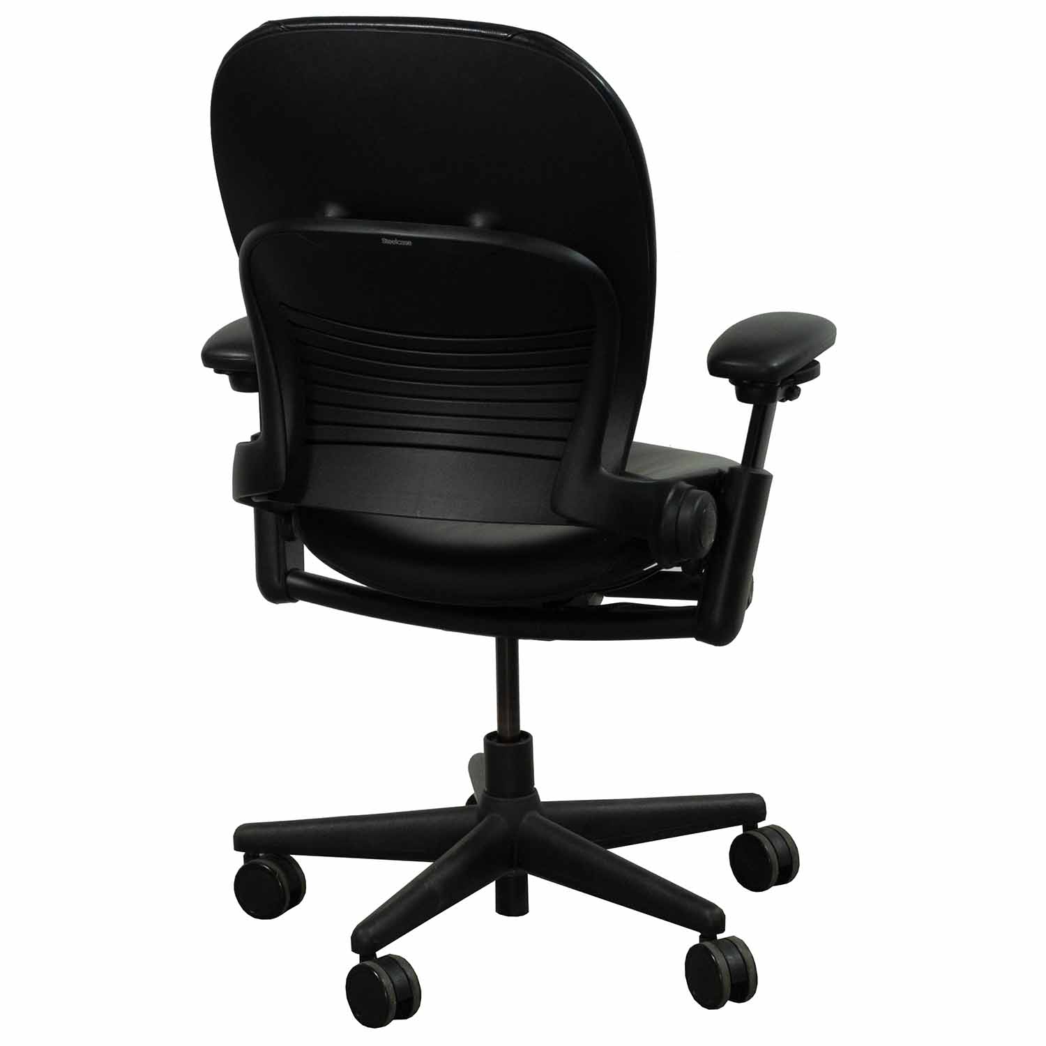 Steelcase Leap V1 Used Leather Task Chair, Black ...