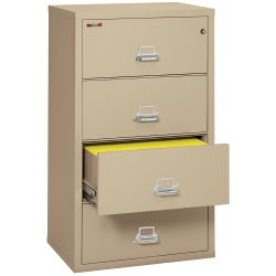 Fire Proof Four Drawer File Cabinet