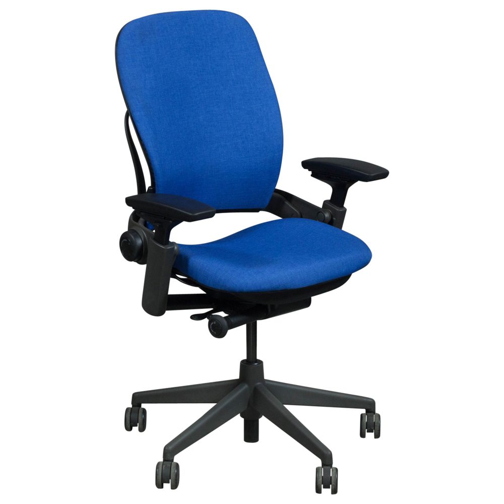 Steelcase Leap V2 Used Task Chair, Electric Blue ...