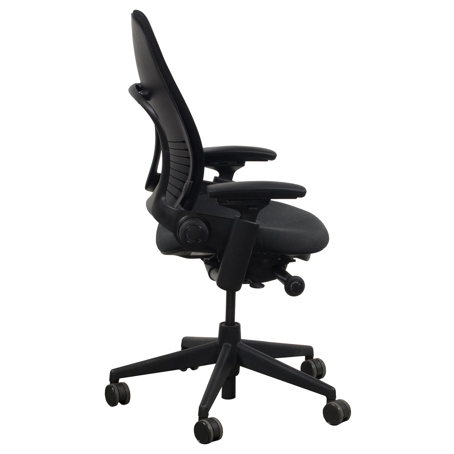 Steelcase Leap V2 Used 3D Mesh Task Chair, Black National Office