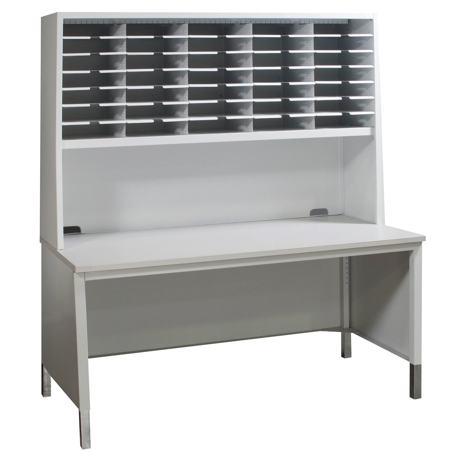 Mayline Mailflow Systems Used Mail Sorter, Light Gray National Office