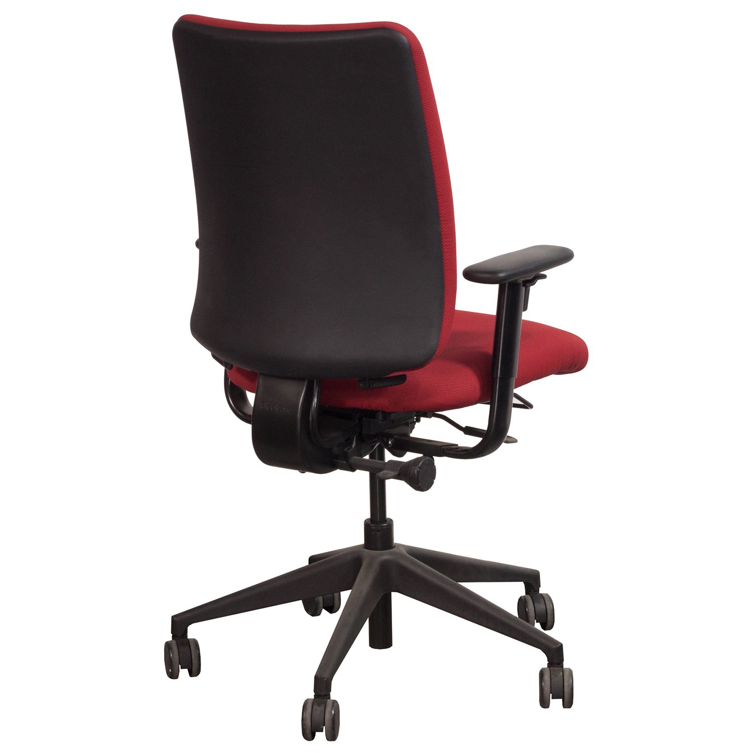 Steelcase Turnstone Crew Used Task Chair, Red National Office