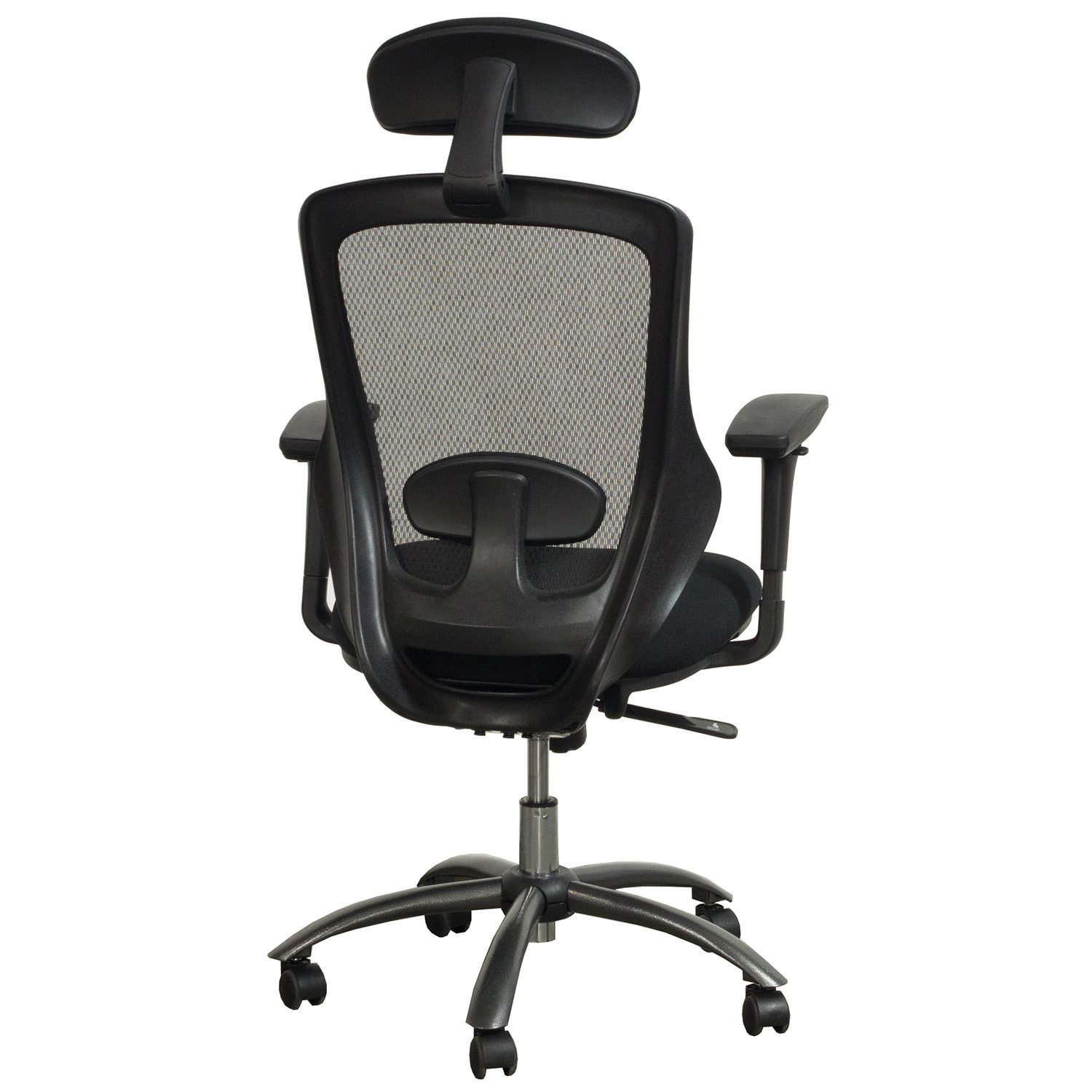 Spark by goSIT Executive Mesh Chair w Headrest, Black National Office