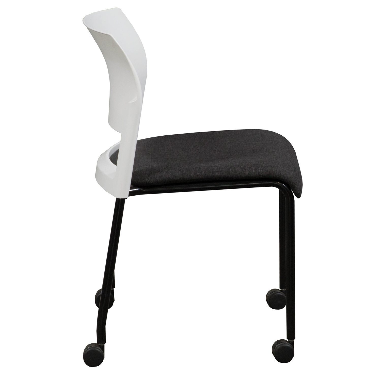 Steelcase Move Steelcase Move Used Mobile Stack Chair, Smoke - National Office ...