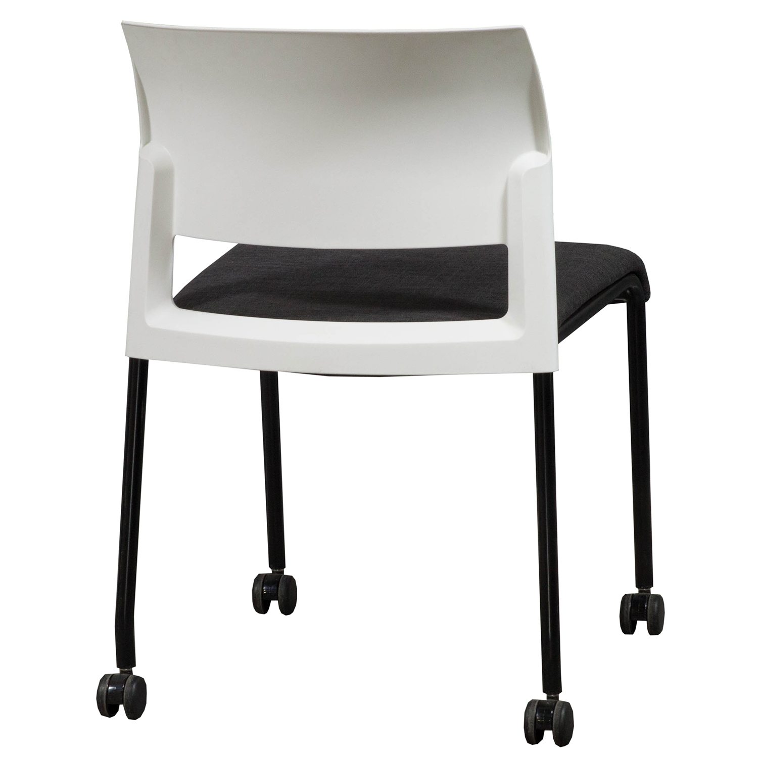 Steelcase Move Steelcase Move Used Mobile Stack Chair, Smoke - National Office ...