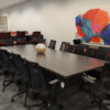 Everyday gray conference table