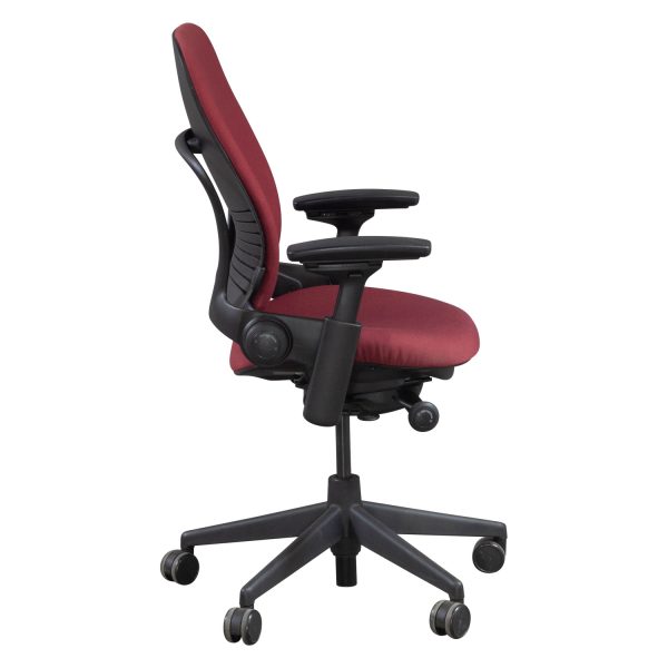 Steelcase Leap V2 Used Task Chair Red National Office Interiors And Liquidators