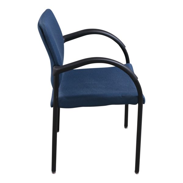 Allsteel Tolleson Used Stack Chair, Blue National Office Interiors