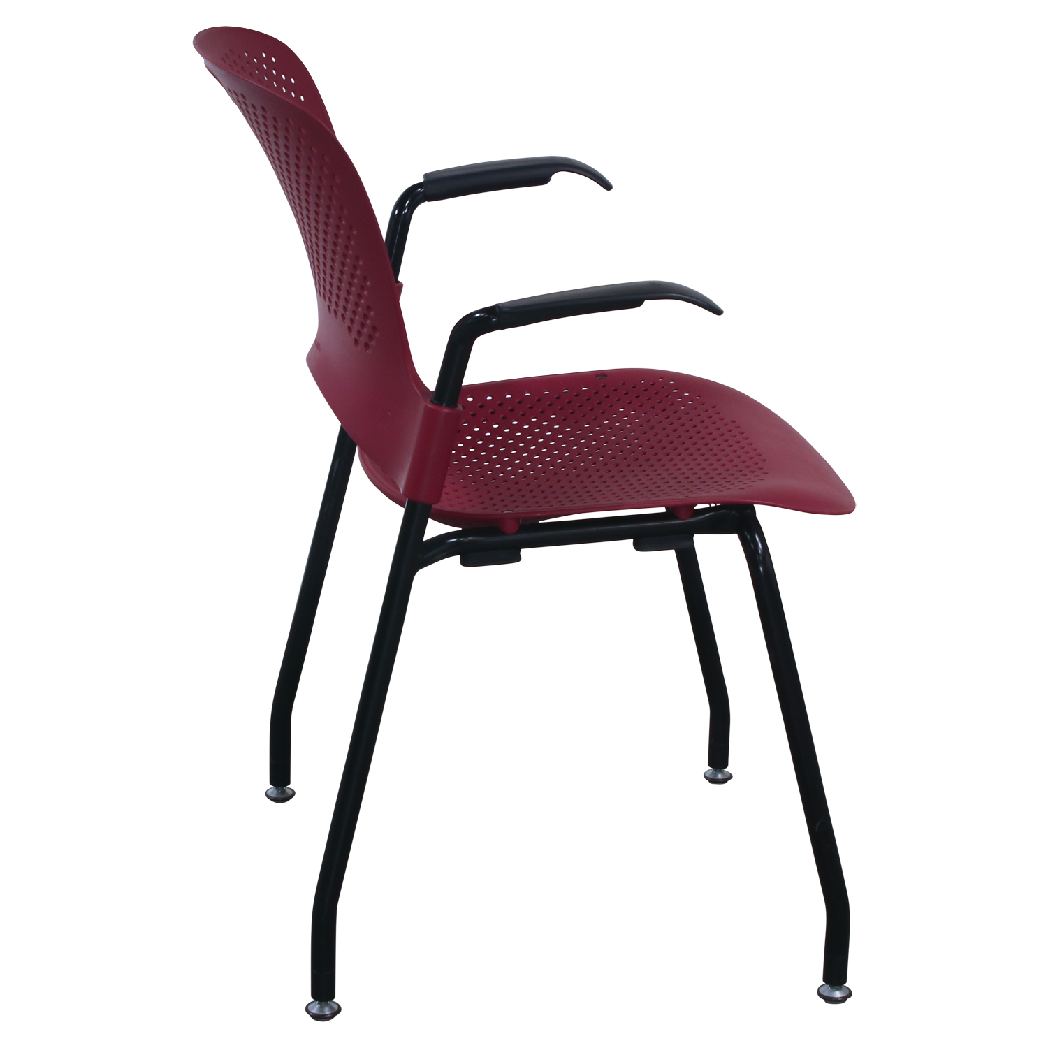 Herman Miller Caper Used Stack Chair, Red - National ...