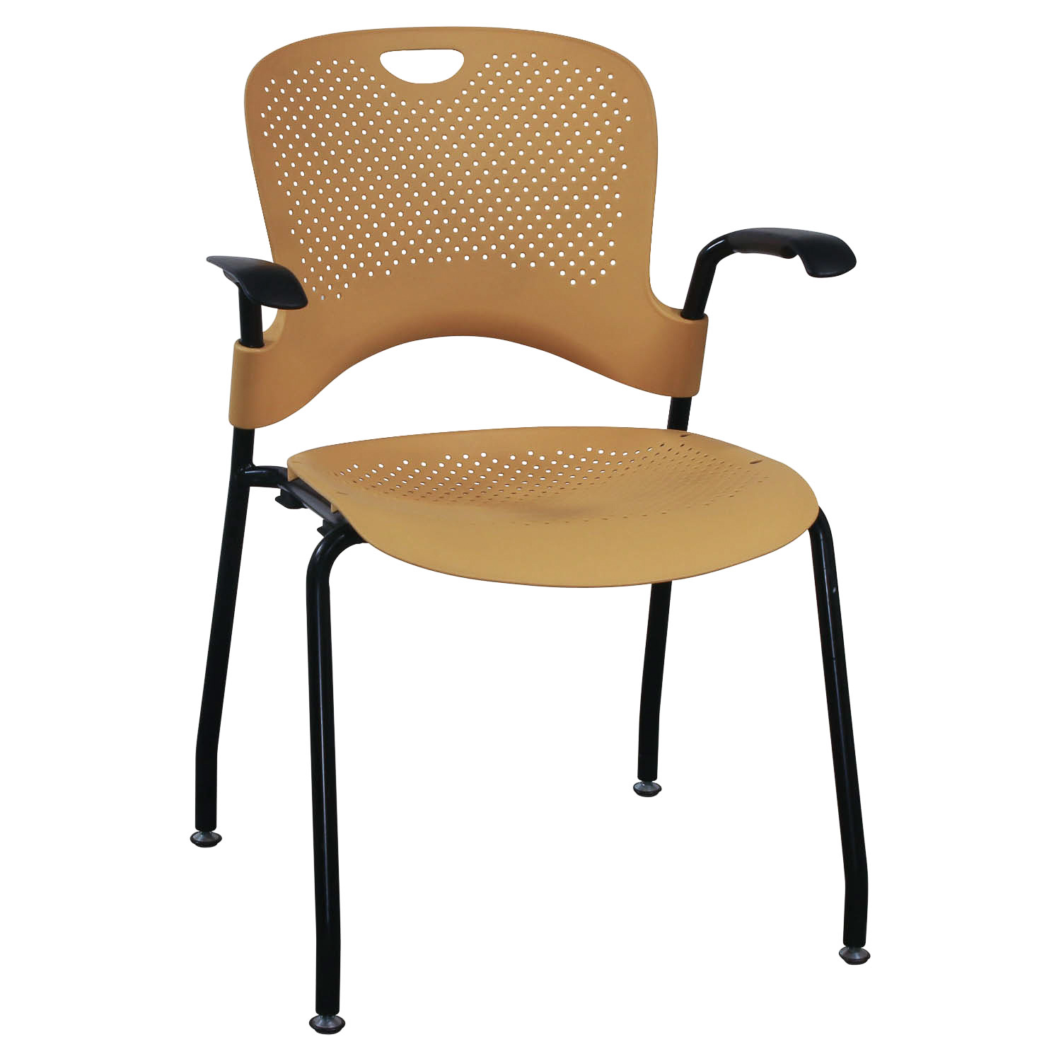 Herman Miller Caper Used Stack Chair, Yellow - National ...