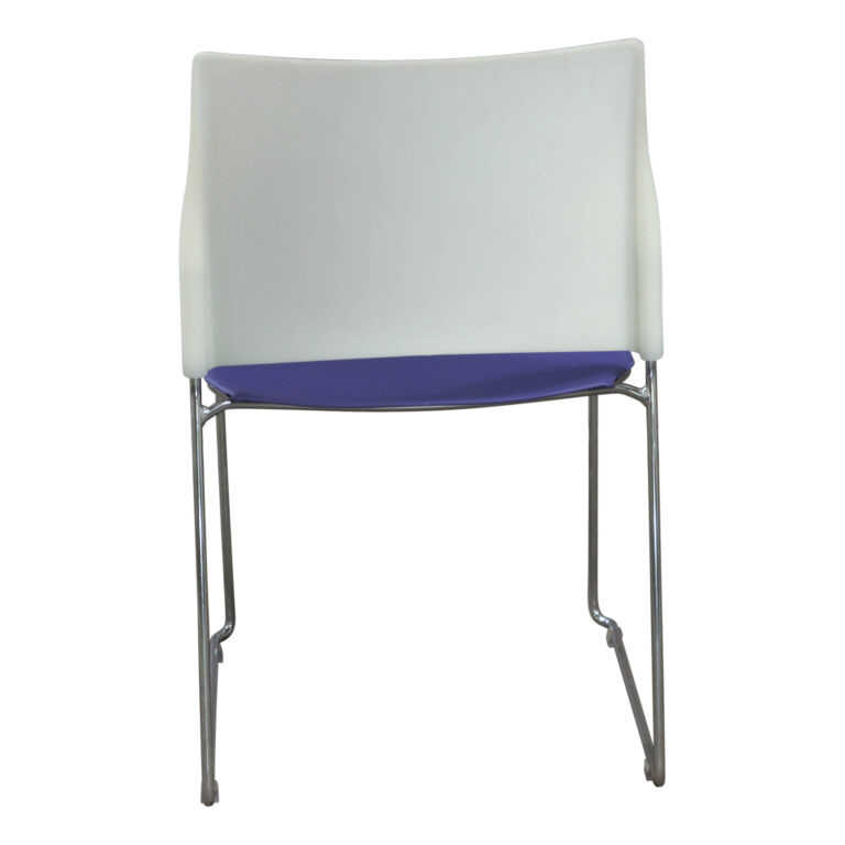 Allsteel Nimble Used Stack Chair, Purple - National Office Interiors