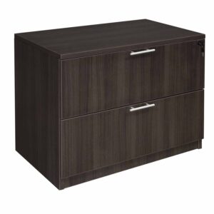 Everyday 2 Drawer 36 in Laminate Lateral File, Gray
