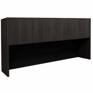 Everyday 72 Inch Laminate Hutch with Tack board, Gray