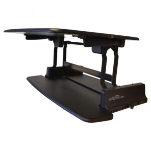 Varidesk Pro 36 Series Used Sit-Stand Desktop Workstation, Black