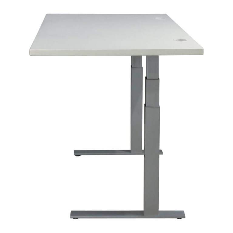 Allsteel Altitude Used 30x60 Electric Sit Stand Table, White National