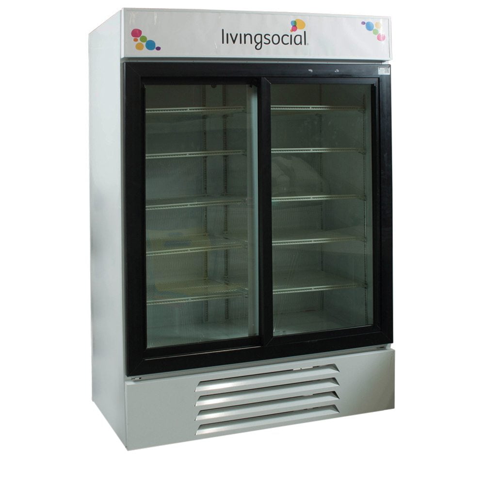 Beverage Air Used LV451WLED Refrigerator, White National Office