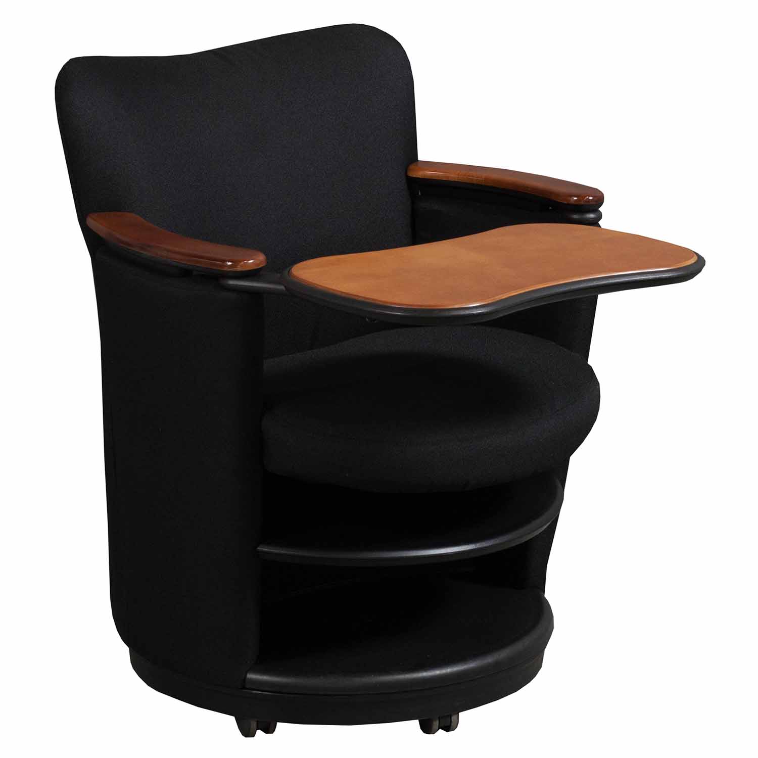 Steelcase Used Brayton Migrations Mobile Tablet Chair, Black - National