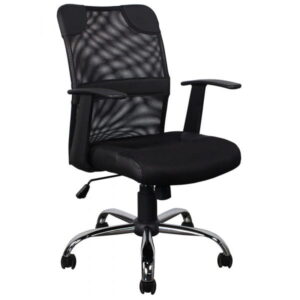 Inside Job New Mesh Executive Chair, Black