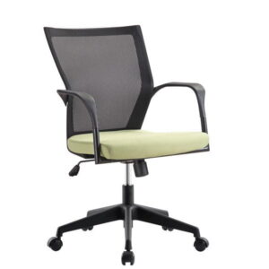 Bay by goSit Mesh Back Task Chair, Green and Black