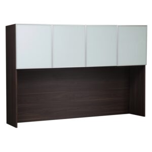 Denmark Series Glass Hutch, American Walnut