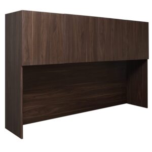 Denmark Series Laminate Hutch, American Walnut