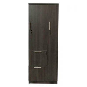 Everyday 65 in Laminate Right Wardrobe Cabinet, Gray