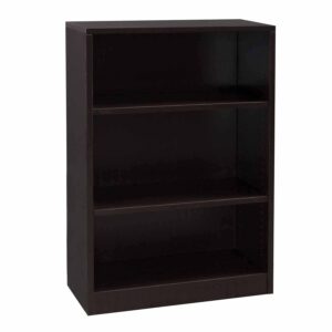 Everyday 48 in 3 Shelf Laminate Bookcase, Espresso
