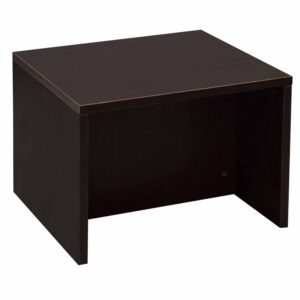 Everyday 24x24 Laminate End Table, Espresso