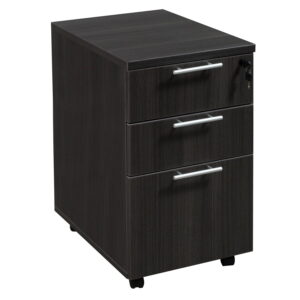 Everyday Laminate Mobile Pedestal Box/Box/File, Gray