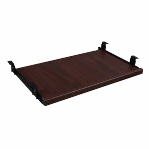 Everyday Laminate Center Keyboard Tray, Mahogany