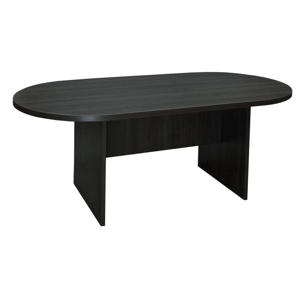 Everyday 8 Foot Laminate Racetrack Conference Table, Gray National Office Interiors and