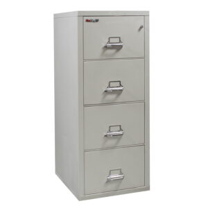FireKing 25 Used Legal Vertical File Cabinet, Gray