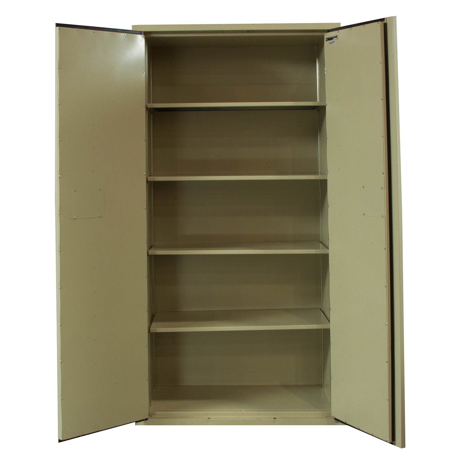 FireKing Used 72 Inch Fireproof Storage Cabinet, Putty - National ...