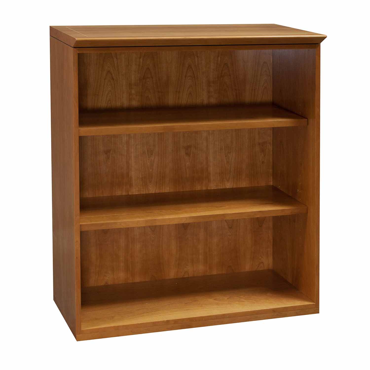 Herman Miller Geiger Triuna Used 3 Shelf Bookcase, Cherry - National ...