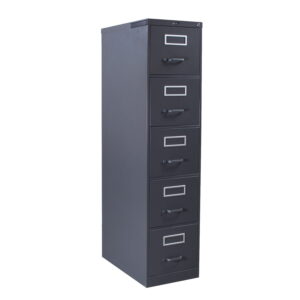 Global 2500 Series Used Vertical File, Dark Gray