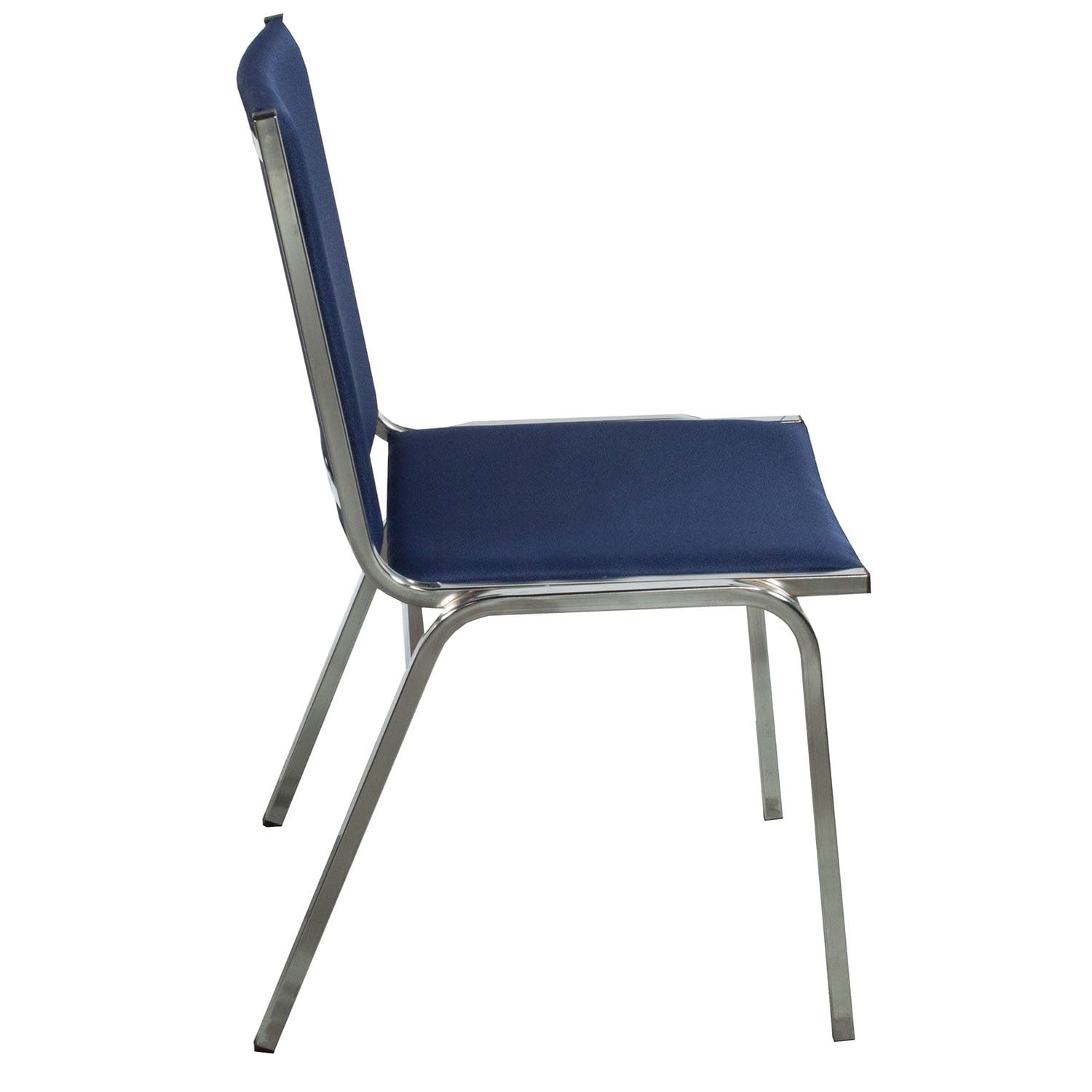 Global Used Armless Stack Chair, Royal Blue National Office Interiors and Liquidators