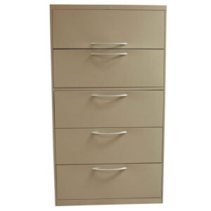 HON 5 Drawer 36 Inch Lateral File, Light Brown